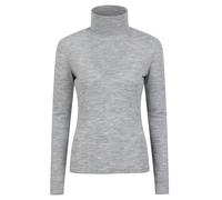 Mountain Warehouse Womens/Ladies Merino Wool Roll Neck Base Layer Top - Light Grey - Light Grey - 24 UK