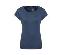Mountain Warehouse Womens/Ladies Panna II UV Protection Loose T-Shirt - Navy - 16 UK - Navy - 89% Polyester/11% Elastane