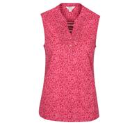 Mountain Warehouse Womens/Ladies Petra Floral Pattern Sleeveless Shirt (Red) Cotton - Size 20 UK