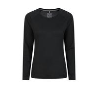 Mountain Warehouse Womens/Ladies Quick Dry Long-Sleeved Top - Black - Black - 10 UK