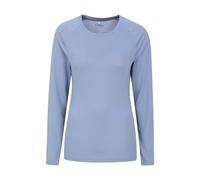 Mountain Warehouse Womens/Ladies Quick Dry Long-Sleeved Top (Petrol) - Blue material_Synthetic - Size 18 UK