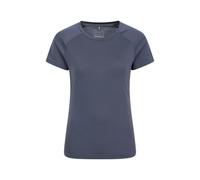Mountain Warehouse Womens/Ladies Quick Dry T-Shirt - Dark Grey - Dark Grey - 18 UK - 95% Polyester/5% Elastane