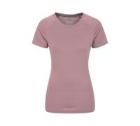 Mountain Warehouse Womens/Ladies Quick Dry T-Shirt - Dusky Purple - Dusky Purple - 12 UK - 95% Polyester/5% Elastane