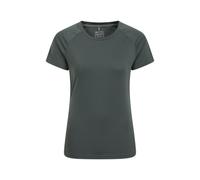 Mountain Warehouse Womens/Ladies Quick Dry T-Shirt - Khaki Green - Khaki Green - 18 UK - 95% Polyester/5% Elastane