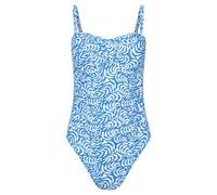 Mountain Warehouse Womens/Ladies Resort Printed Tummy Control One Piece Swimsuit (Blue) - Size 10 UK