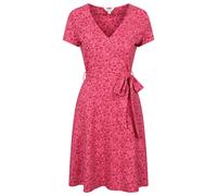 Mountain Warehouse Womens/Ladies Santorini Flower Jersey Wrap Dress - Red - Red - 8 UK