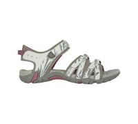 Mountain Warehouse Womens/Ladies Santorini Wide Sandals - Light Grey - Light Grey - 8 UK - 60% Neoprene/20% Rubber/20% Foam