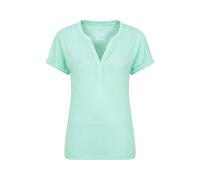 Mountain Warehouse Womens/Ladies Skye Slub Quick Dry T-Shirt - Mint - Mint - 8 UK - 100% Polyester