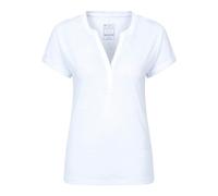 Mountain Warehouse Womens/Ladies Skye Slub Quick Dry T-Shirt - White - 10 UK - White - 100% Polyester