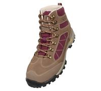 Mountain Warehouse Womens/Ladies Storm Suede Waterproof Hiking Boots (Brown) - Size UK 8