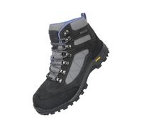 Mountain Warehouse Womens/Ladies Storm Suede Waterproof Hiking Boots - Grey - 8 UK - Grey - 40% Suede/20% Mesh/20% EVA/20% Rubber