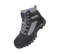 Mountain Warehouse Womens/Ladies Storm Suede Waterproof Hiking Boots (Grey) - Size UK 6