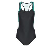 Mountain Warehouse Womens/Ladies Take The Plunge One Piece Swimsuit - Light Teal - 10 UK - Light Teal - 82% Nylon/18% Elastane