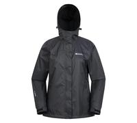 Mountain Warehouse Womens/Ladies Torrent Waterproof Jacket - Black - 12 UK - Black - 100% Polyamide
