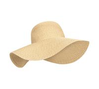 Mountain Warehouse Womens Lily Sun Hat - Dark Beige - Dark Beige - One Size - 89% Paper Straw/11% Polyester