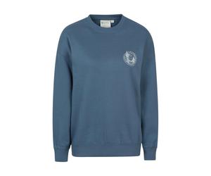 Mountain Warehouse Women's London Graphic Sweatshirt - Navy - 14 UK - Navy - 60% Cotton/40% Polyester