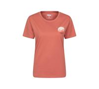Mountain Warehouse Womens Loose Fit T-Shirt - Orange - 8 UK - Orange - 100% Cotton
