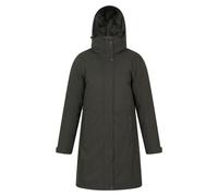 Mountain Warehouse Womens Luna 3 in 1 Long Waterproof Jacket - Khaki Green - 14 UK - Khaki Green - 100% Mixed