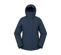 Mountain Warehouse Womens Mallory Short Waterproof Padded Jacket - Blue - 6 UK - Blue - 100% Polyester