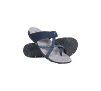 Mountain Warehouse Marbella Womens Sandals - Durable Ladies Footwear, Casual Flip Flops, Lightweight, Easy Care Shoes - For Walking, Beach, Holidays Navy Adult Shoe Size 8
