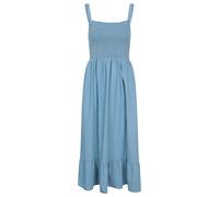 Mountain Warehouse Womens Marbella Strappy Shirred Midi Dress - Pale Blue - Pale Blue - 14 UK - 100% Mixed