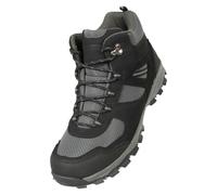 Mountain Warehouse Womens Mcleod Wide Walking Boots - Black - 4 UK - Black - 60% Synthetic/20% EVA/20% Mesh