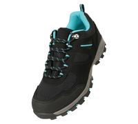 Mountain Warehouse Women's Mcleod Wide Walking Shoes - Charcoal - 8 UK - Charcoal - 100% Synthetic