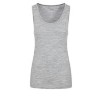 Mountain Warehouse Womens Merino Wool Cami Vest Top - Light Grey - 6 UK - Light Grey