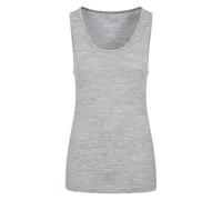 Mountain Warehouse Womens Merino Wool Cami Vest Top - Light Grey - 8 UK - Light Grey
