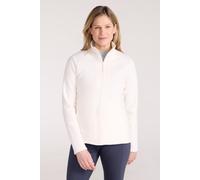 Mountain Warehouse Raso Womens Fleece - Soft Touch Ladies Sweater Top with Full Zip, Microfleece - Best for Daily Use, Outdoors & Travelling Beige Women's Size 20