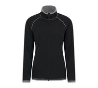 Mountain Warehouse Women's Montana Fleece Jacket - Black - 14 UK - Black - 100% Polyester