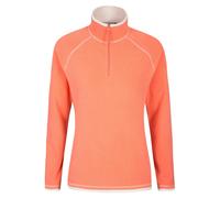 Mountain Warehouse Women's Montana Half Zip Fleece Top - Coral - 6 UK - Coral - 100% Polyester