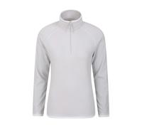 Mountain Warehouse Women's Montana Half Zip Fleece Top - Grey - 24 UK - Grey - 100% Polyester