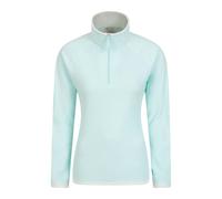 Mountain Warehouse Women's Montana Half Zip Fleece Top - Mint - 22 UK - Mint
