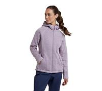 Mountain Warehouse Womens Nevis Full Zip Hoodie | Comfy & Warm Thermal Soft Wool Lined Jumper with Adjustable Hood & Zipped Pockets for Storage, Best for Layering & Winter