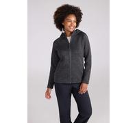 Mountain Warehouse Women's Nevis Full Zip Hoodie - Dark Grey - Dark Grey - 16 UK