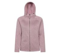Mountain Warehouse Womens Nevis Full Zip Hoodie Fleece Lightweight Ladies Jacket