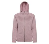 Mountain Warehouse Women's Nevis Full Zip Hoodie - Pale Pink - Pale Pink - 14 UK