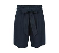 Mountain Warehouse Womens Oatley Linen Blend Shorts - Navy - 18 UK R - Navy - 55% Linen/45% Viscose