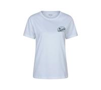 Mountain Warehouse Womens Oban Relaxed Fit Short-Sleeved T-Shirt - White - 8 UK - White - 100% Organic Cotton