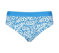Mountain Warehouse Womens Ocean Notion Leaf Print Bikini Bottoms - Blue - Blue - 16 UK