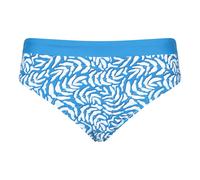 Mountain Warehouse Womens Ocean Notion Leaf Print Bikini Bottoms - Blue - Blue - 8 UK
