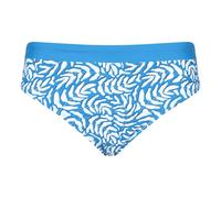 Mountain Warehouse Womens Ocean Notion Leaf Print Bikini Bottoms - Blue - Blue - 8 UK - 85% Recycled Polyester/15% Elastane