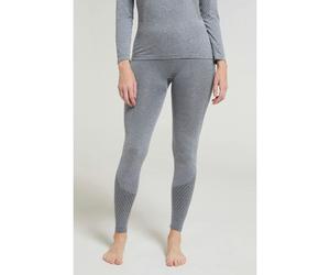 Mountain Warehouse Womens Off Piste II Thermal Leggings - Light Grey - L - Light Grey