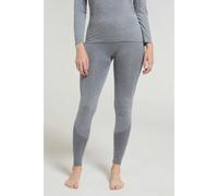 Mountain Warehouse Womens Off Piste II Thermal Leggings - Light Grey - M - Light Grey - 58% Polyamide/37% Polyester/5% Elastane
