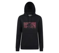 Mountain Warehouse Women's Ombre Hoodie - Black - Black - 12 UK - 60% Cotton/40% Polyester