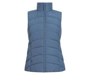Mountain Warehouse Women's Opal Padded Gilet - Blue - Blue - 18 UK - 100% Nylon