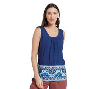 Mountain Warehouse Womens Orchid Floral Vest Top - Midnight - 6 UK - Midnight - 100% Viscose