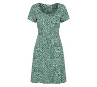 Mountain Warehouse Womens Orchid Patterned UV Dress - Bright Green - 18 UK - Bright Green - 95% Cotton/5% Elastane