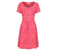 Mountain Warehouse Orchid Patterned Womens UV Dress - UPF40 Beach Dress, Lightweight Ladies Dress, Pockets, Durable Day Dress - for Spring Summer, Travelling, Poolside Red Women's Size 14